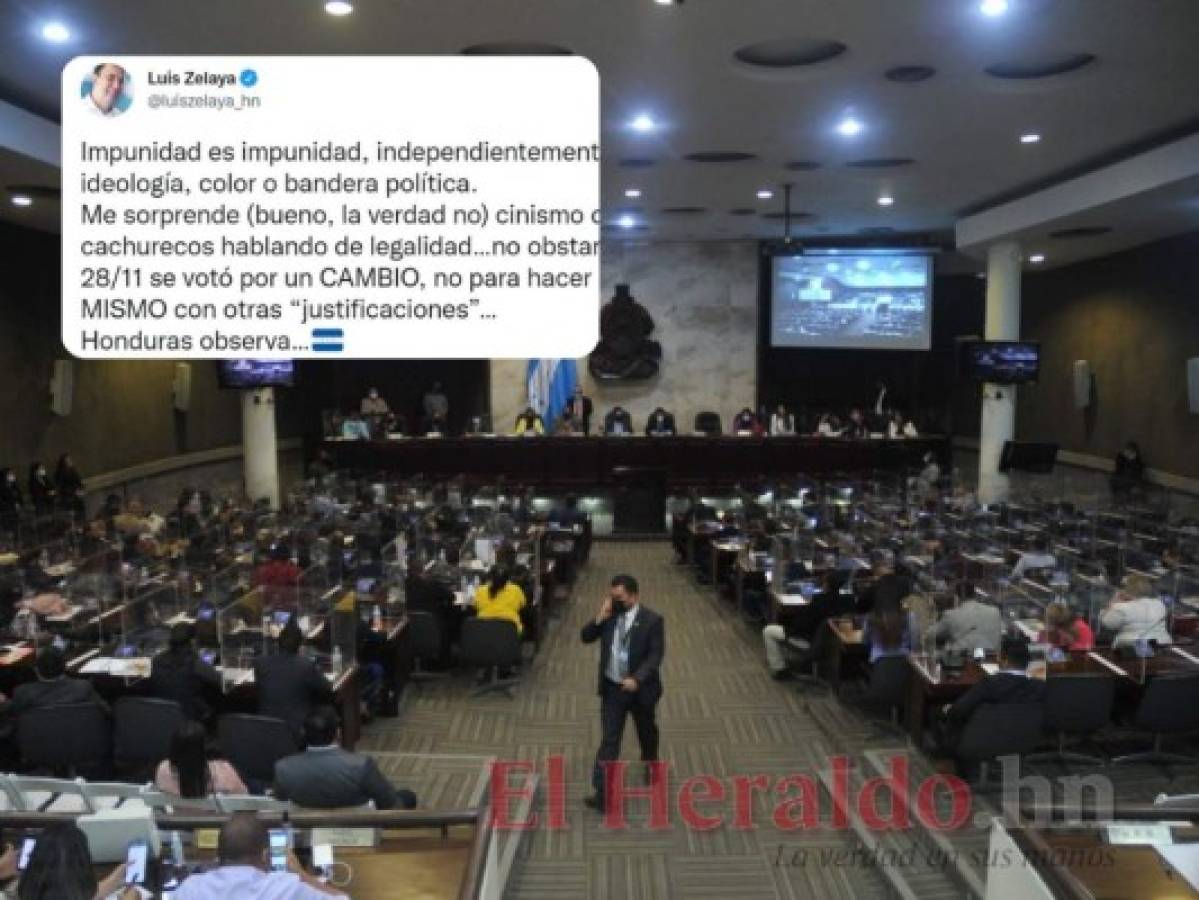 'Impunidad es impunidad': Luis Zelaya tras aprobación de amnistía en Congreso Nacional