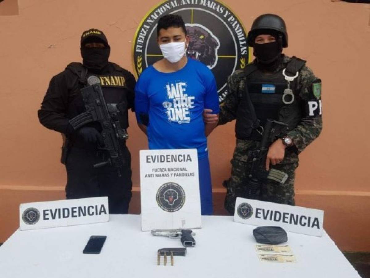 Capturan a 'El Ejecutor', peligroso cabecilla de la Pandilla 18 en la capital