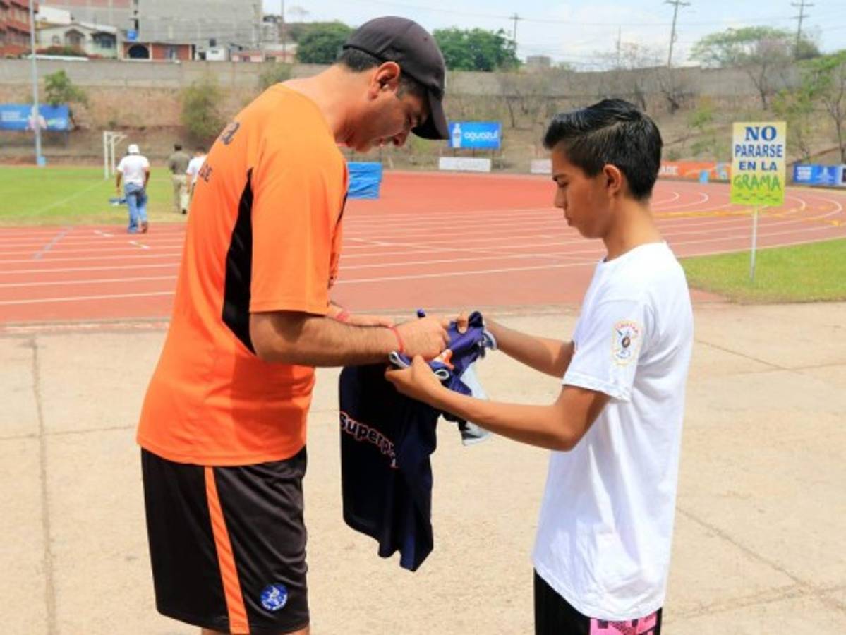 Motagua jugó con Olimpiadas Especiales