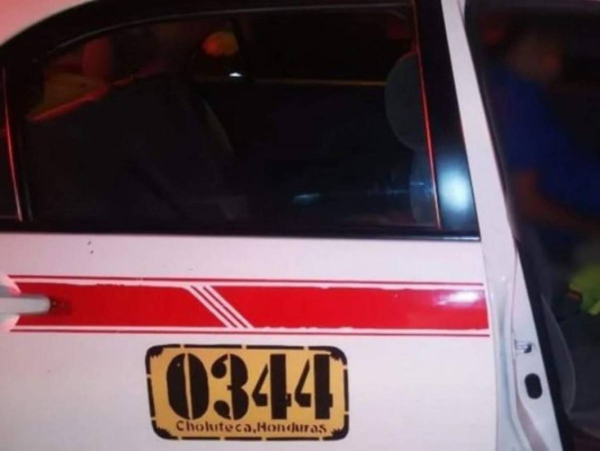 Matan a conductor de taxi en barrio El Aterrizaje en Choluteca  