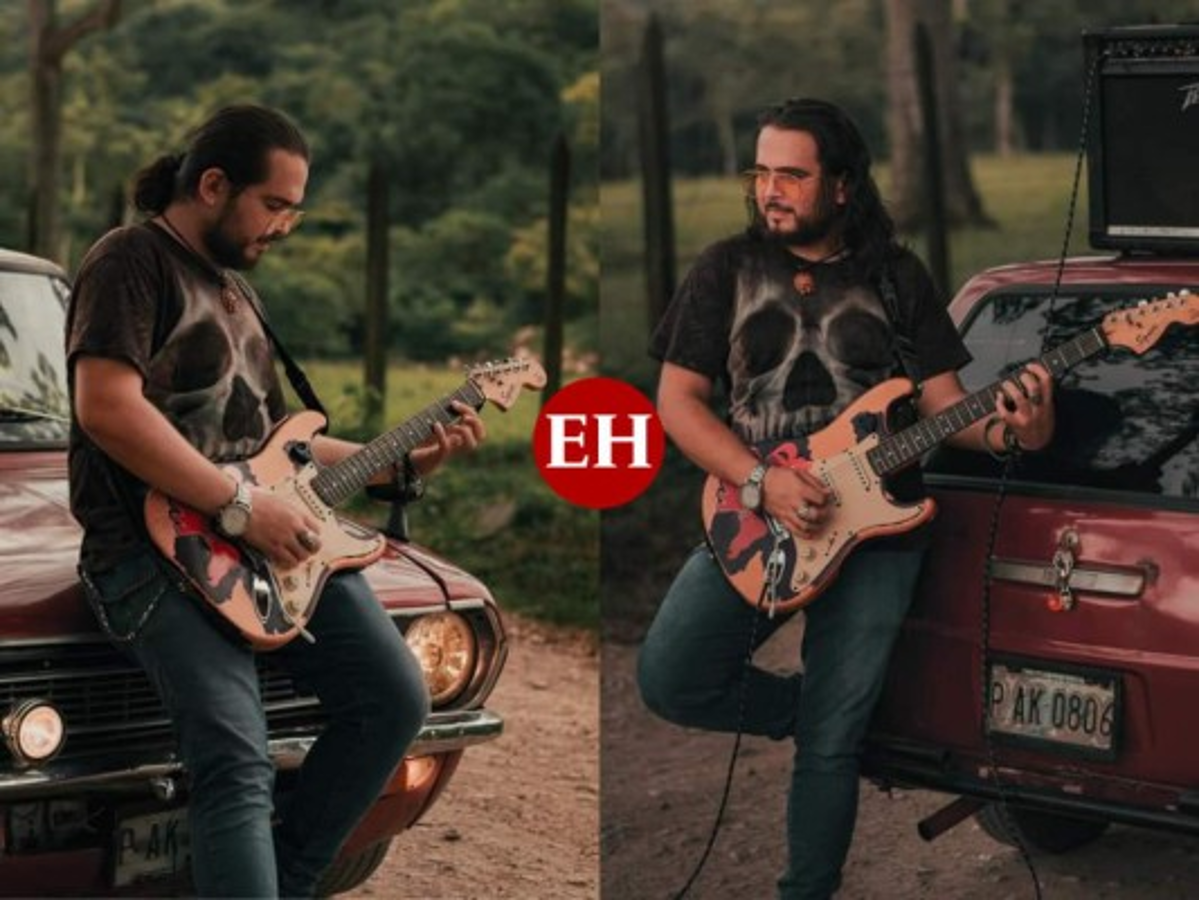 Mecánica, barbería y música, los grandes talentos del hondureño Roger Morel