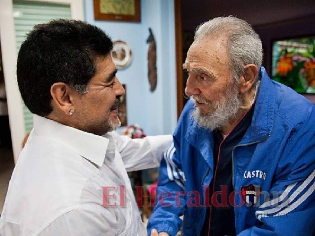 Diego Armando Maradona falleció el mismo día que Fidel Castro