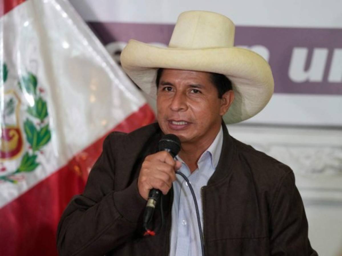 Pedro Castillo rechaza pedidos de anular las elecciones en Perú