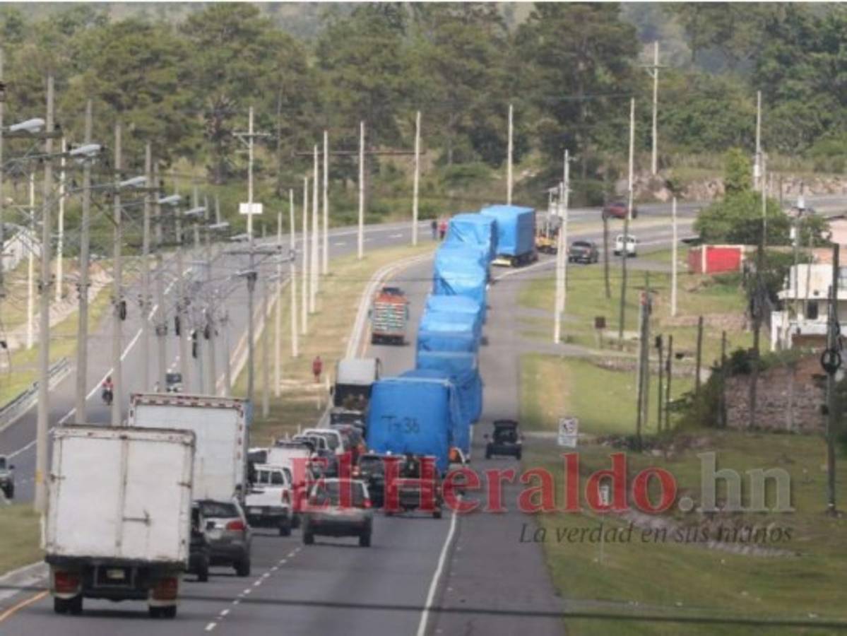 Primeros 16 módulos con hospital móvil llegan a Tegucigalpa