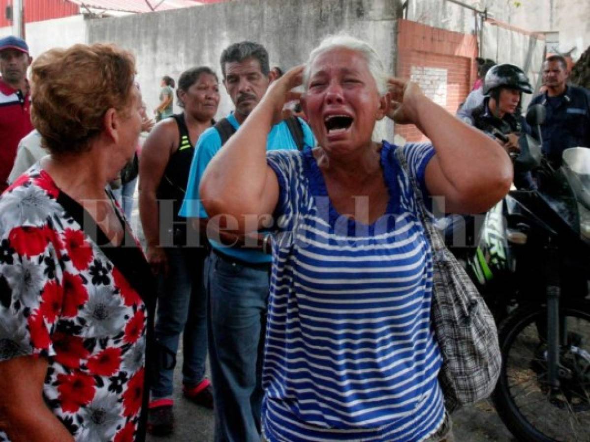 Incendio deja 68 muertos durante motín en calabozos de cárcel en Venezuela