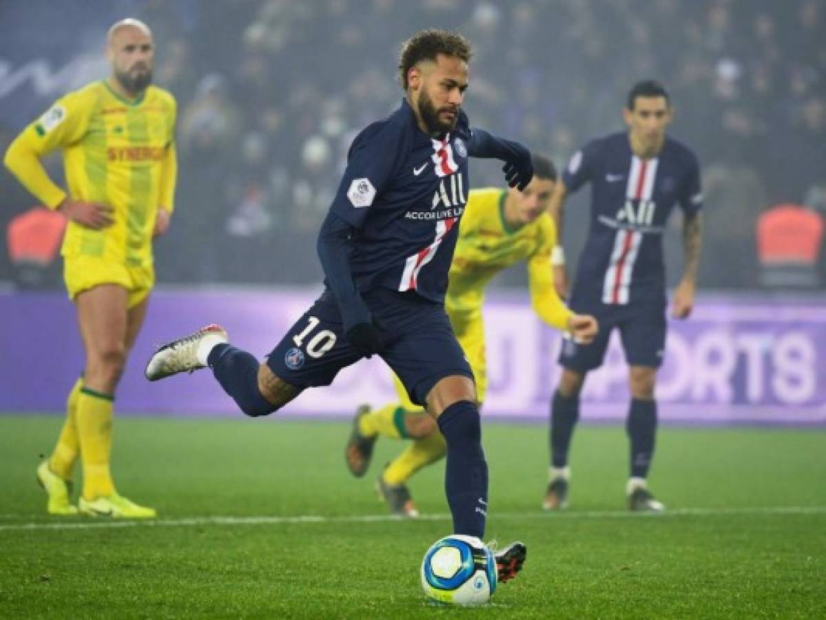 Mbappé y Neymar dan triunfo sin brillo al PSG ante el Nantes