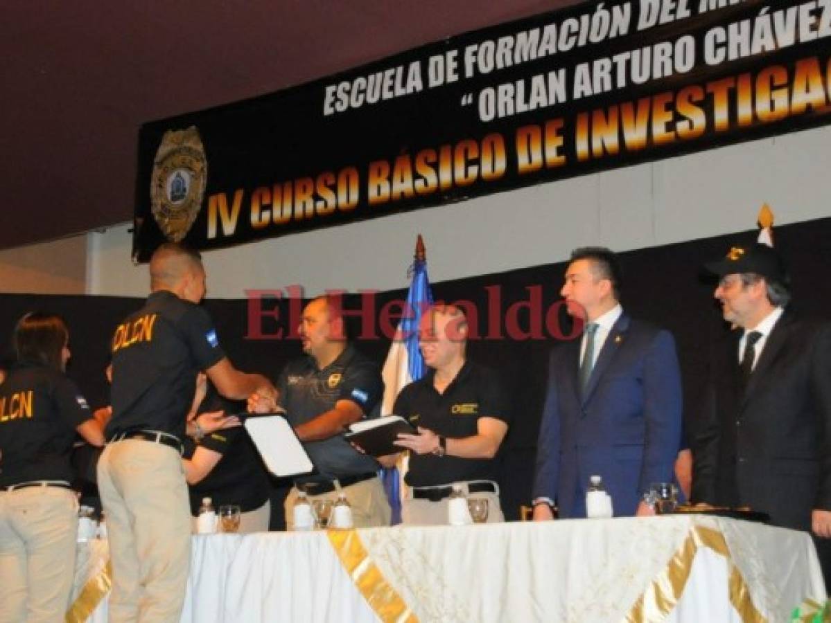 Graduación: 178 nuevos agentes listos para combatir la criminalidad y el narcotráfico en Honduras