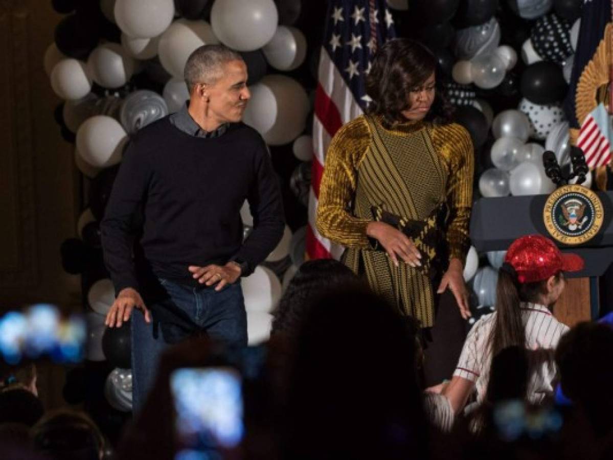 Los Obama bailan al ritmo de Michael Jackson en la Casa Blanca