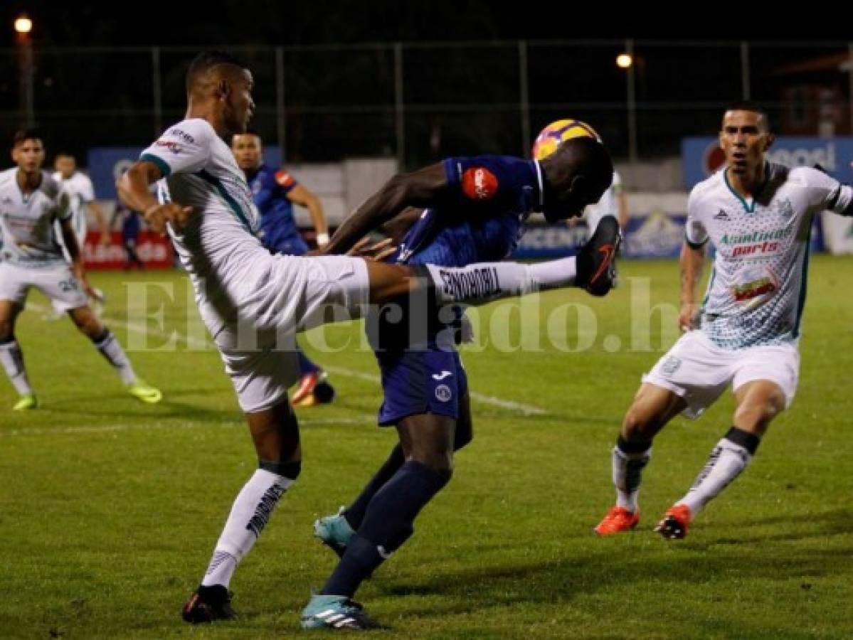 Platense vs Motagua empatan 3-3 en el estadio Excélsior de Puerto Cortés