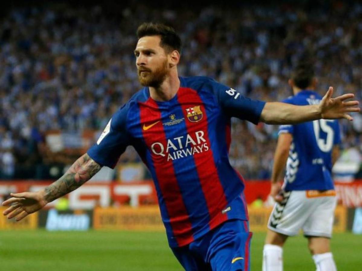 Lionel Messi en entrenamientos para la pretemporada de la Supercopa de España