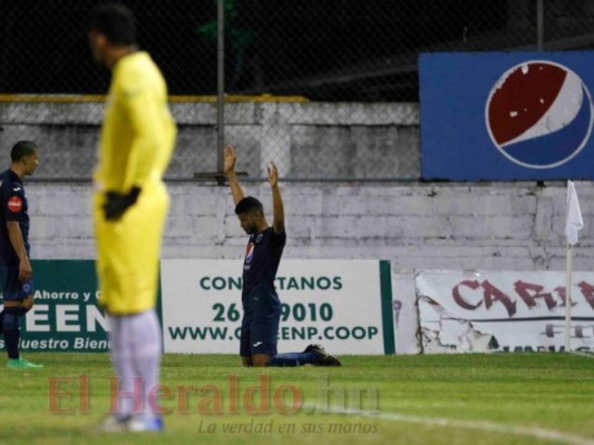 Platense le ganó 2-1 a Motagua en el estadio Excélsior de Puerto Cortés   
