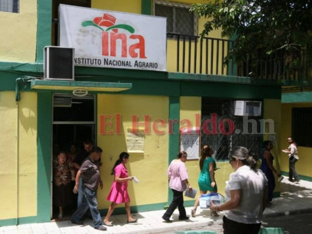 Terrenos que el INA vendió a L 50 mil fueron pagados a L 2.3 millones