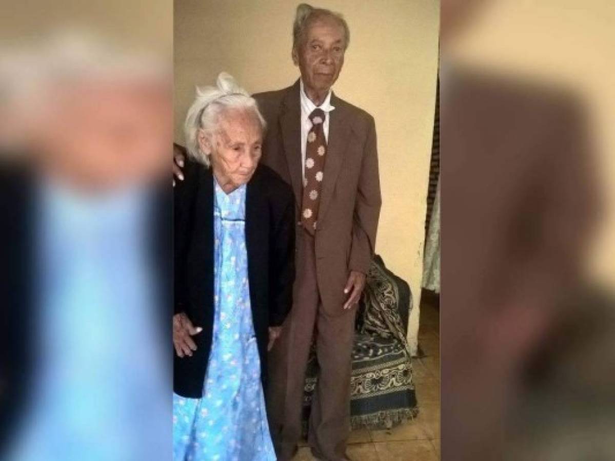 La pareja del centenario con más de medio siglo de amor