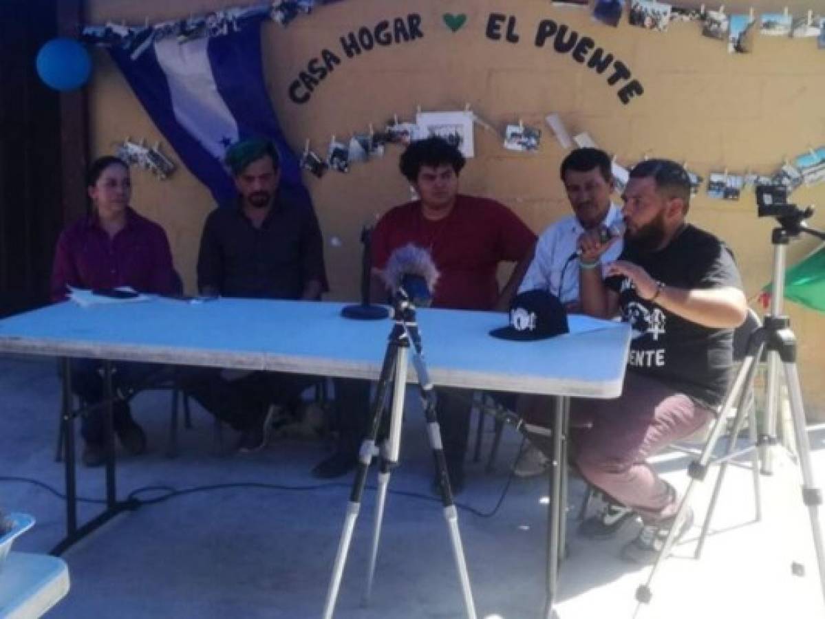 Douglas inauguró el albergue 'El Puente' dos días antes de su cita en la corte. Foto: Cortesía Douglas Oviedo