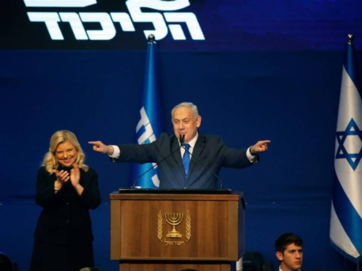 Netanyahu clama su 'mayor victoria' en legislativas en Israel