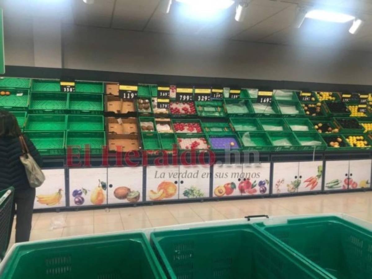 Supermercados de España descartan desabastecimiento; hay histeria por coronavirus