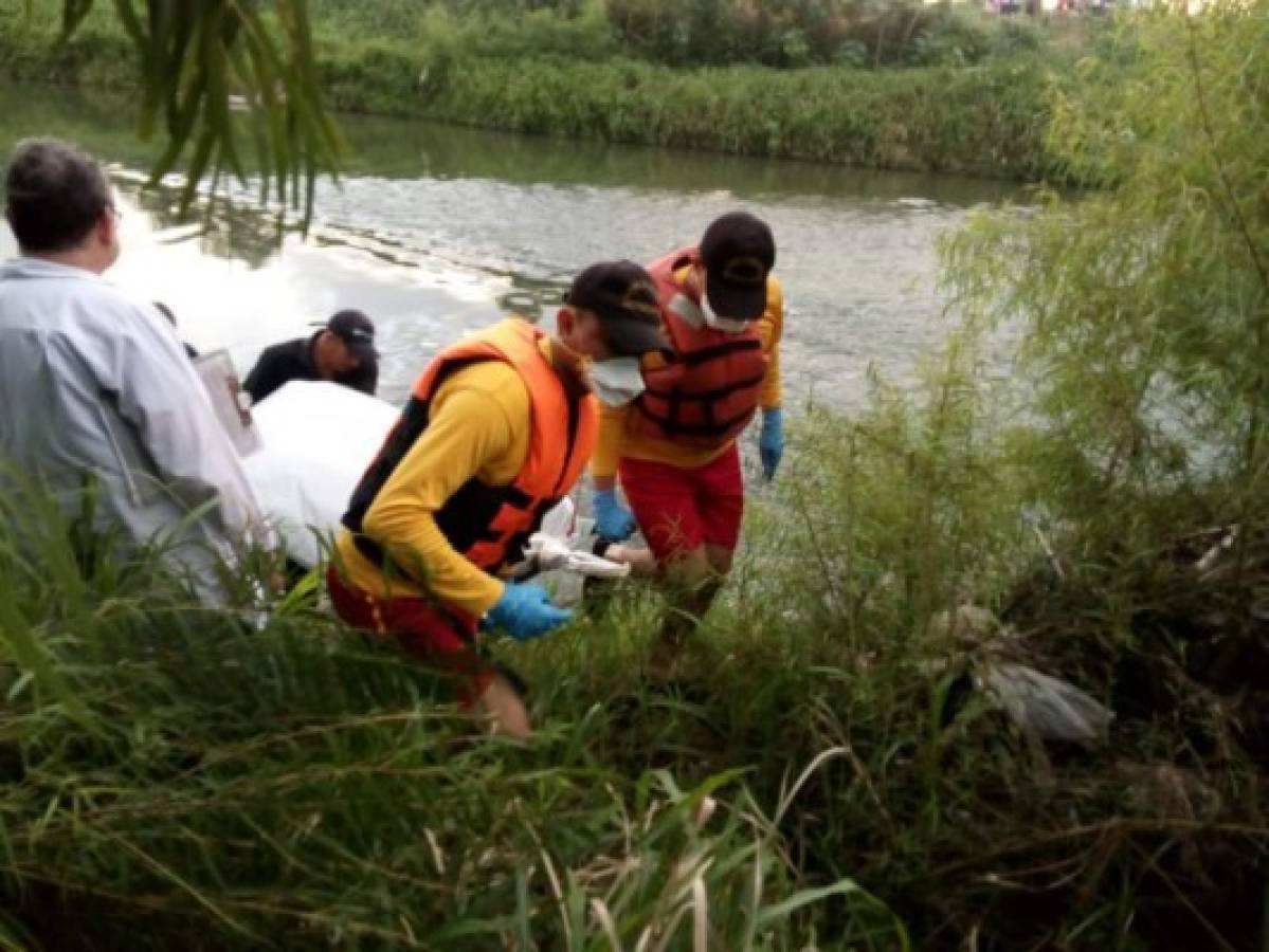 Hallan el cadáver de un sexagenario flotando en el río Chamelecón