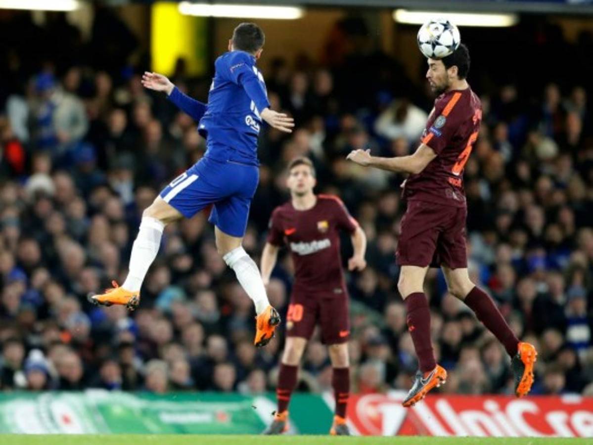 Champions League: Chelsea empata 1 - 1 a Barcelona en el Stamford Bridge