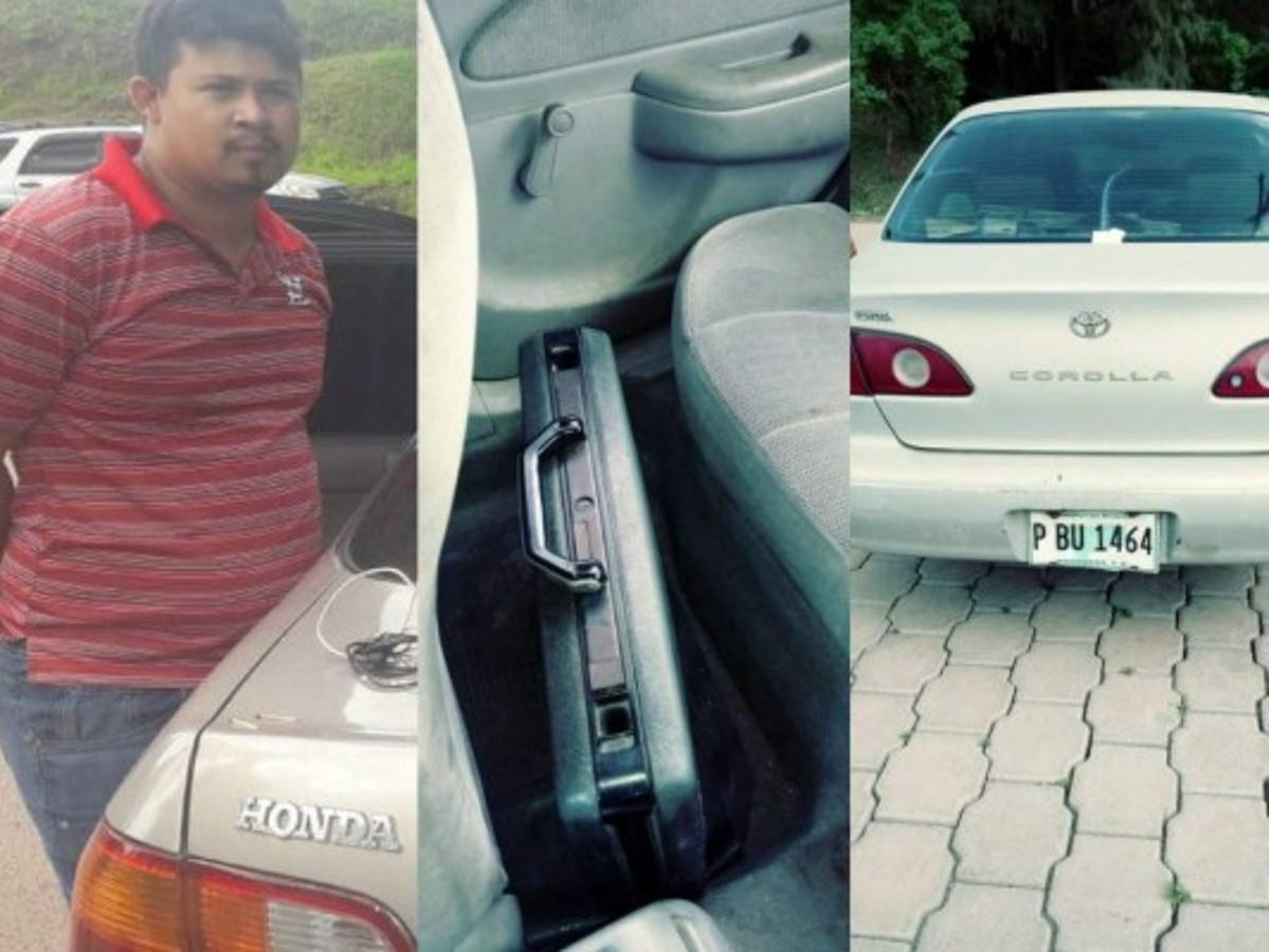 Capturan a sospechoso intentando abrir un vehículo dentro de la UNAH