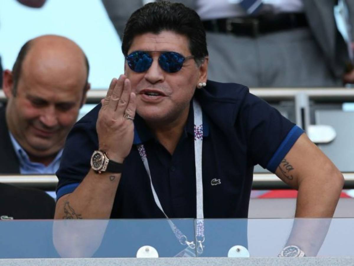 Para Maradona, Argentina sin Messi es 'un equipito más'