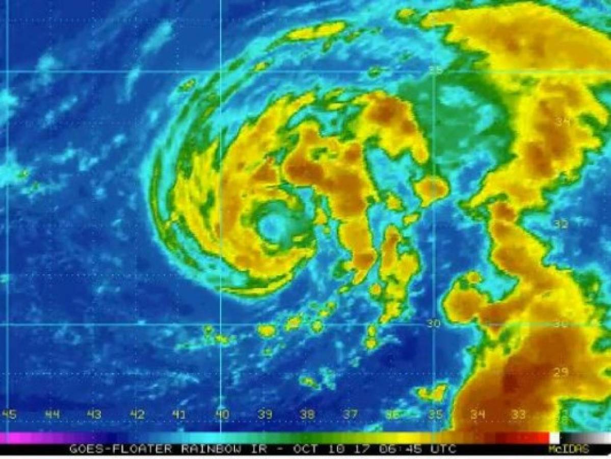 Tormenta tropical Ophelia podría convertirse en huracán en el Atlántico