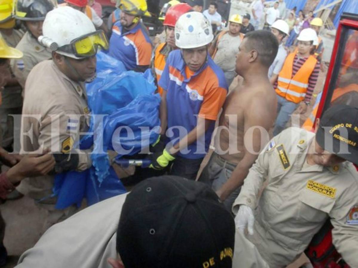 Muere obrero soterrado en el bulevar Kuwait de la capital de Honduras