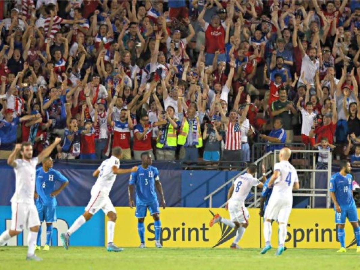 Juego eliminatorio Estados Unidos - Honduras se jugará a las 9:00 de la noche