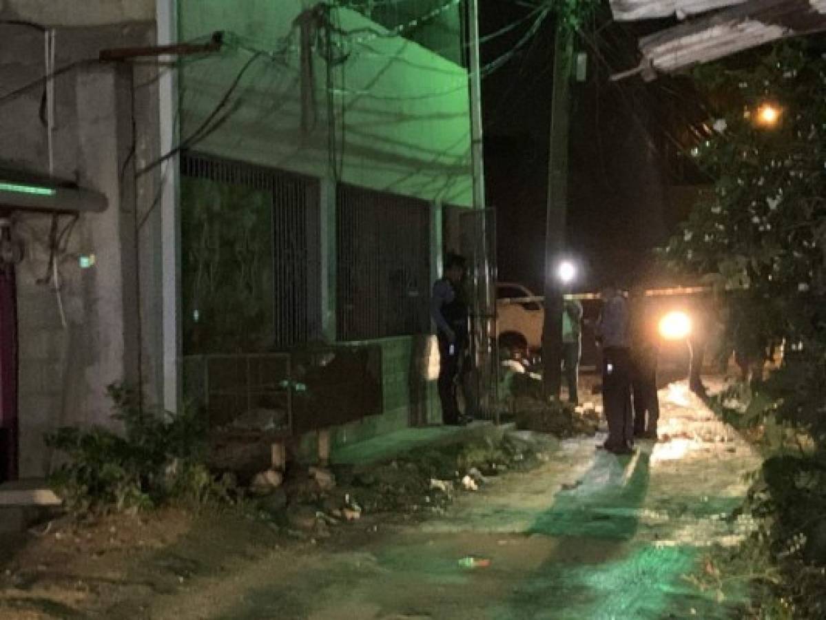 Masacre deja cuatro muertos en colonia Sandoval Sorto de SPS