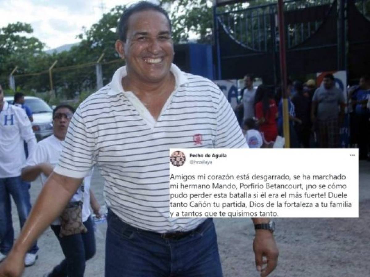El fútbol hondureño lamenta la partida del exmundialista Porfirio Betancourt