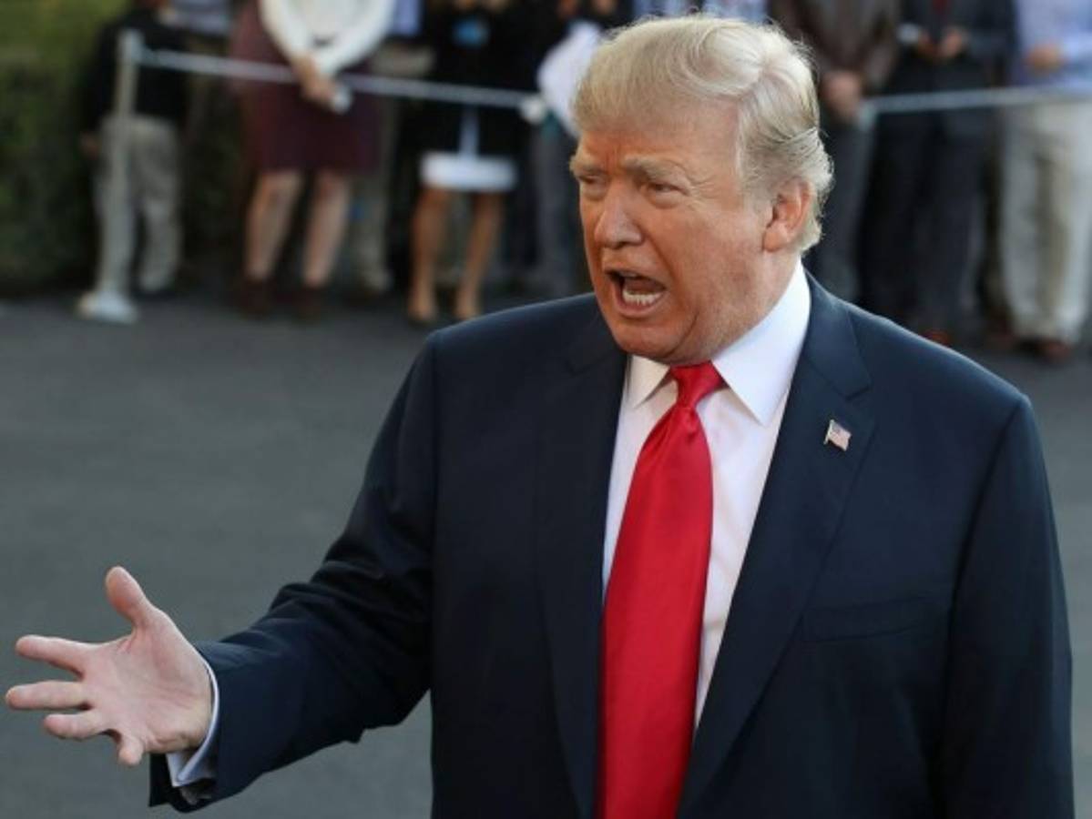 'Fake news', 'Hillary la crápula' y el 'Hombre cohete', los enemigos de Trump