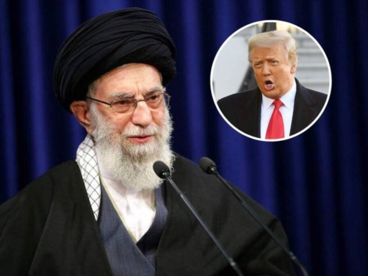 Líder iraní amenaza a Trump y asegura que la 'venganza es inevitable'