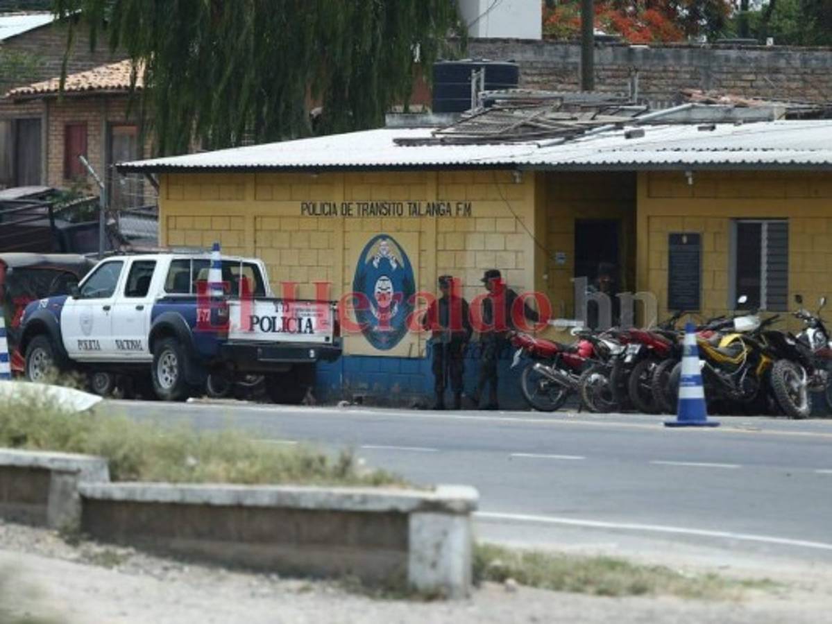 Talanga cumple su segundo día bajo ordenanza que prohíbe circulación durante 7 horas