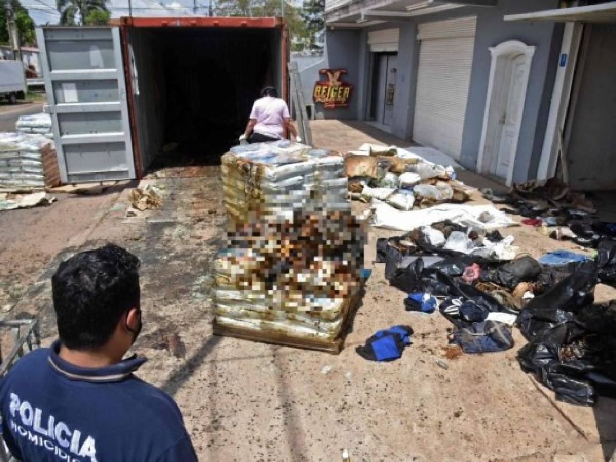 Descubren siete cadáveres en un contenedor que llegó desde Serbia a Paraguay