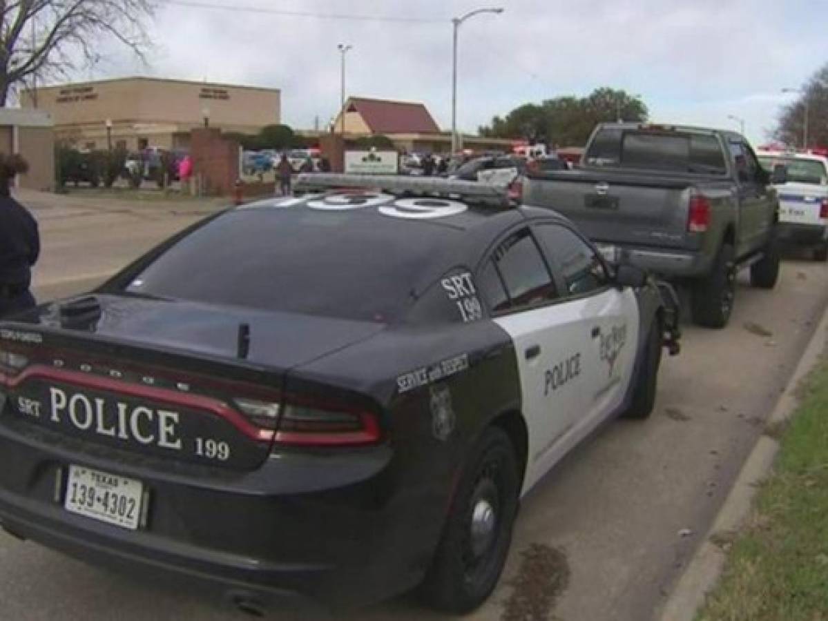 Dos muertos y un herido tras tiroteo en iglesia en Texas 