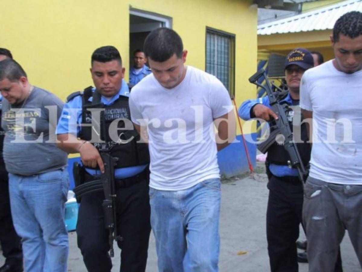 Honduras: Capturan a banda de asaltantes que atracaron a empresario que salía de un banco