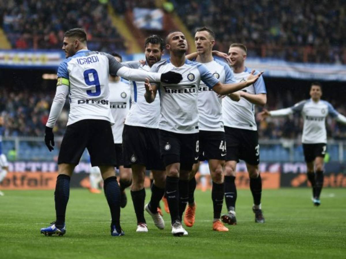 El Inter derrota 5-0 a la Sampdoria con póker de goles de Icardi