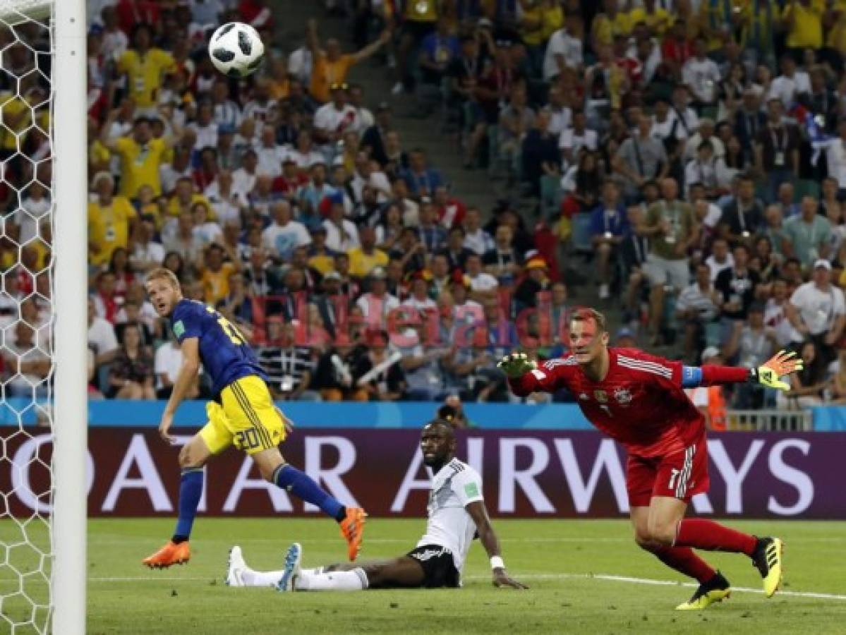 Alemania gana 2-1 ante Suecia dejándolo cerca de la clasificación a octavos de final