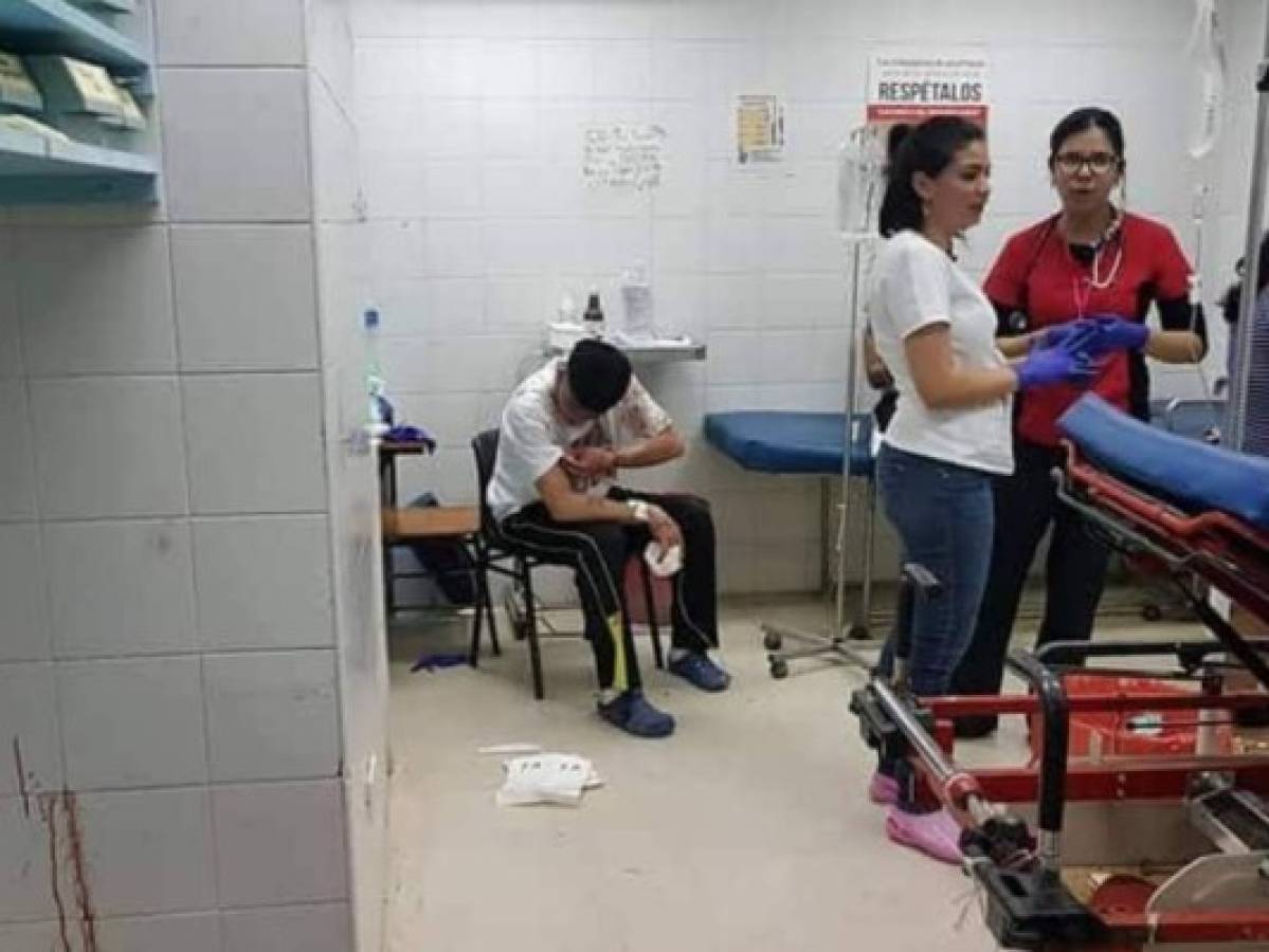 Varios de los heridos fueron trasladados al Hospital Gabriela Alvarado.