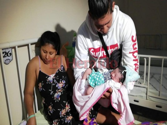 Ángel Daniel, el primer niño en nacer en el 2019 en Honduras
