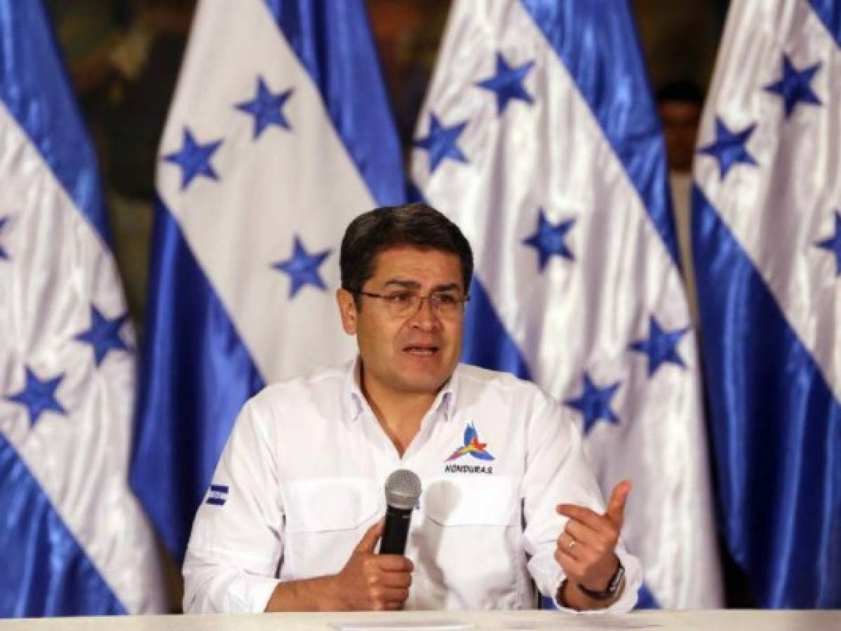 Presidente Juan Orlando Hernández espera convocar diálogo a finales de esta semana