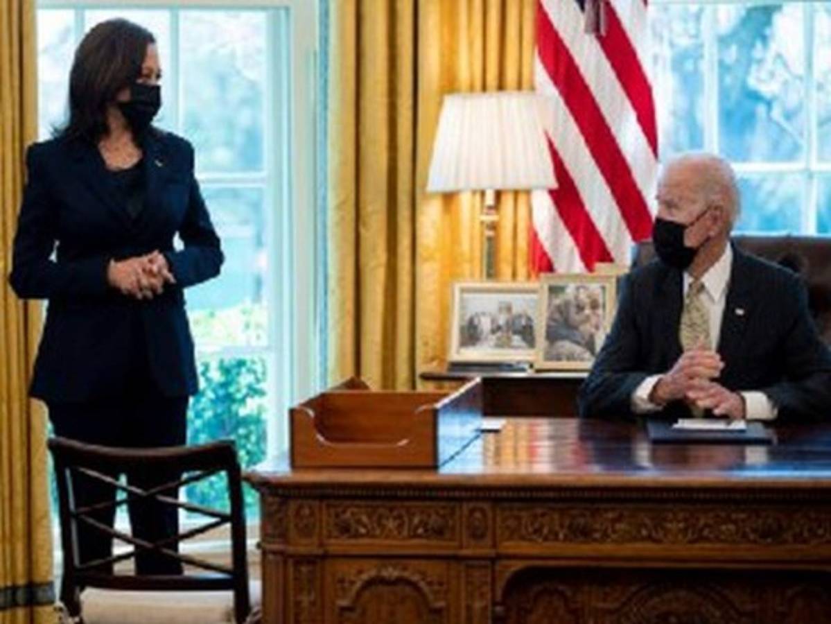 Kamala Harris agradece a presidente de Guatemala control de frontera con Honduras