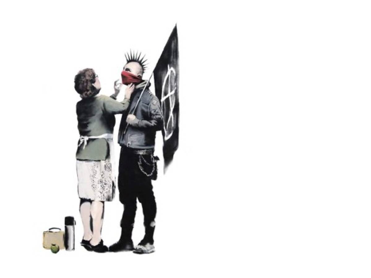 La obra de Banksy sube al siguiente nivel