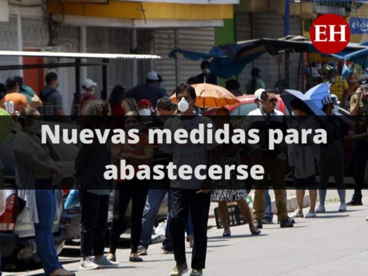 Estas son las medidas para abastecerse del 4 al 17 de mayo