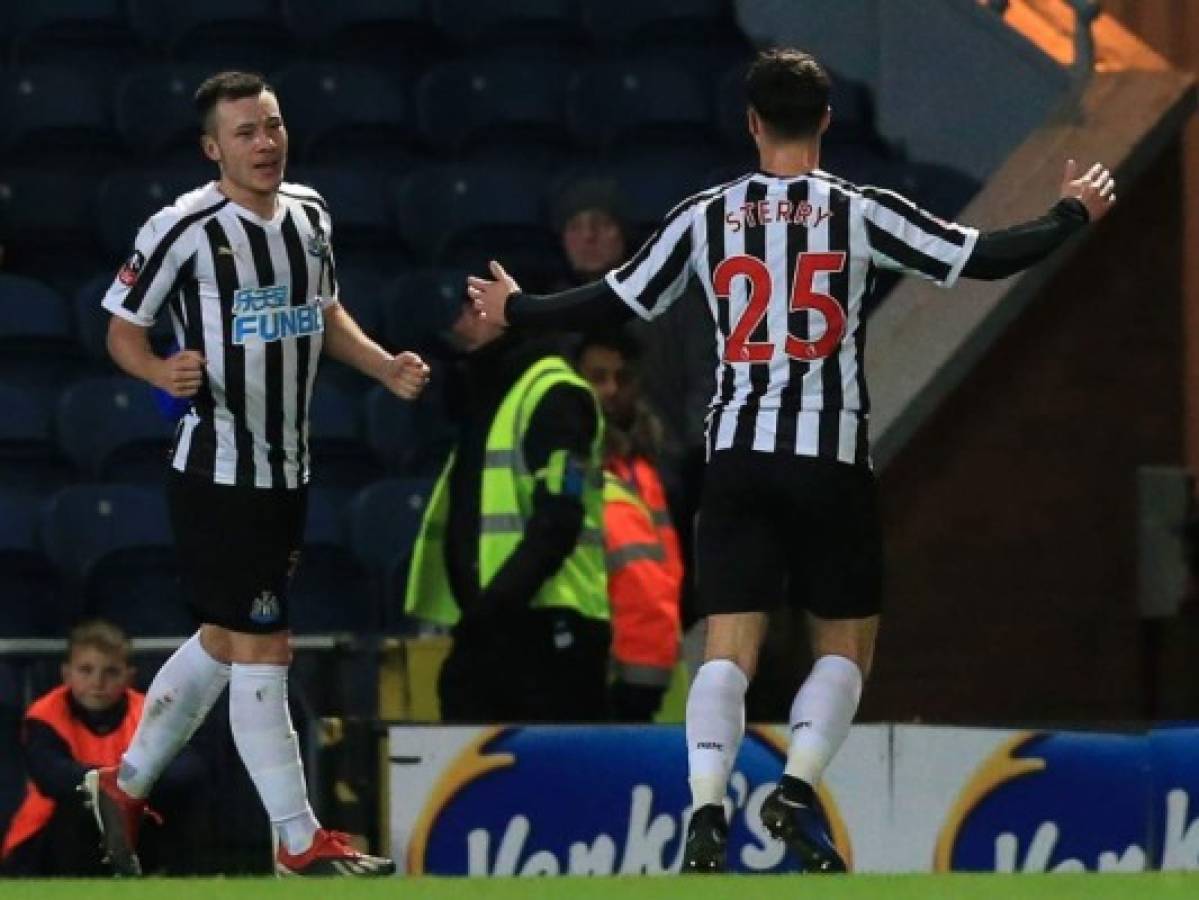 Newcastle elimina en tiempo extra al Blackburn en la Copa FA