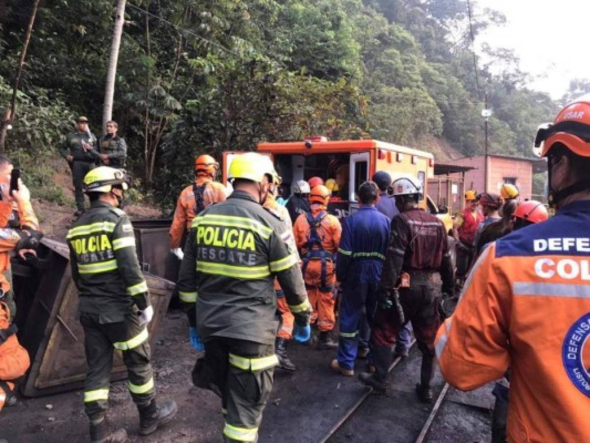 Asciende a ocho saldo de muertos en explosión en mina de carbón en Colombia