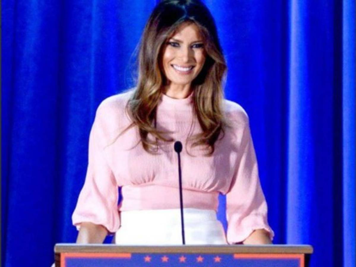 Melania Trump, elegancia, glamour y discreción