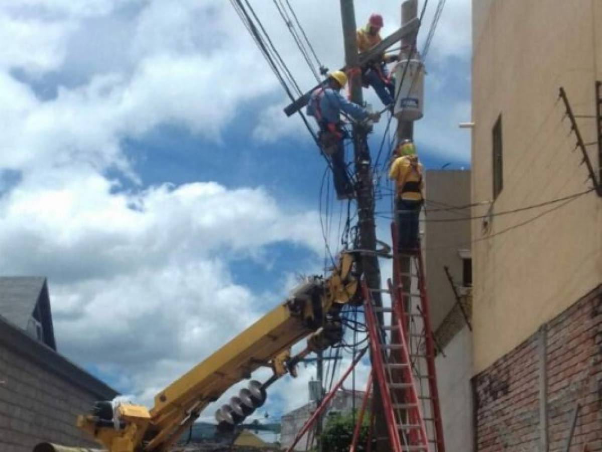 Sectores que no tendrán energía eléctrica este domingo en Honduras