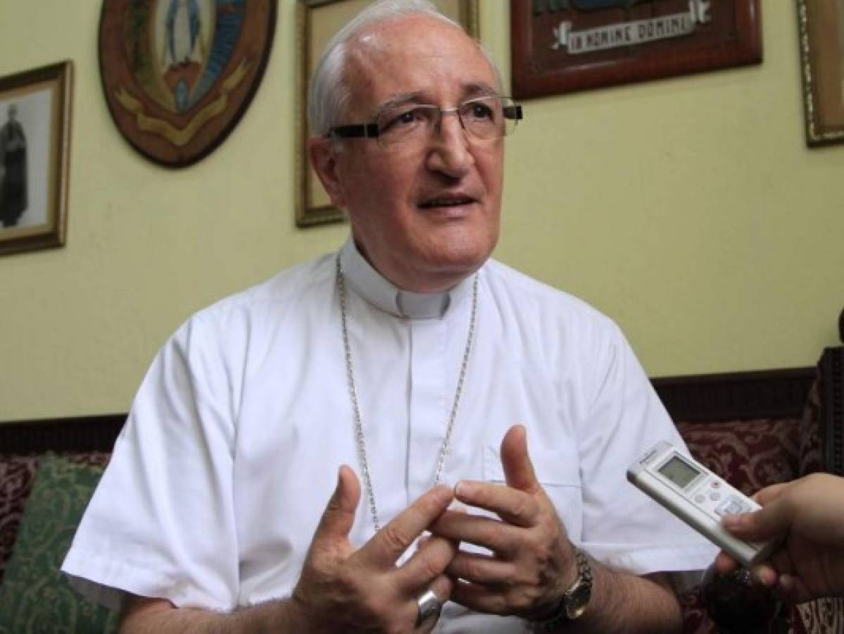 Presidente de la Conferencia Episcopal, Ángel Garachana: 'Si aman a Honduras, se los pido de corazón: ¡dialoguen!”