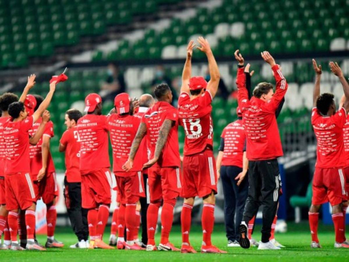 Bayern Múnich gana la Bundesliga por octava vez consecutiva  