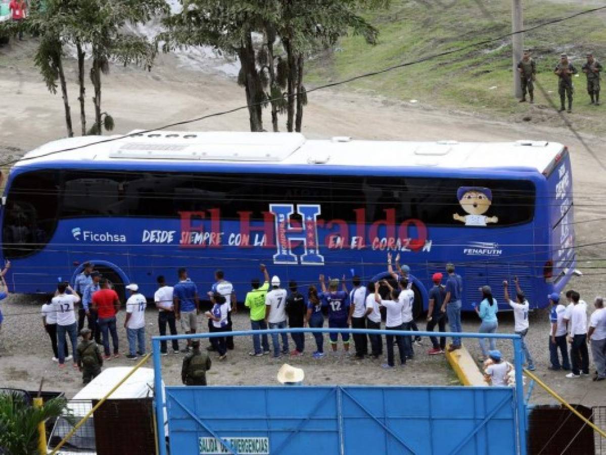 La Selección de Honduras ya llegó al estadio Olímpico